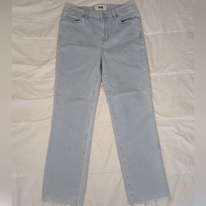PAIGE Cindy Crop Jeans in light wash
